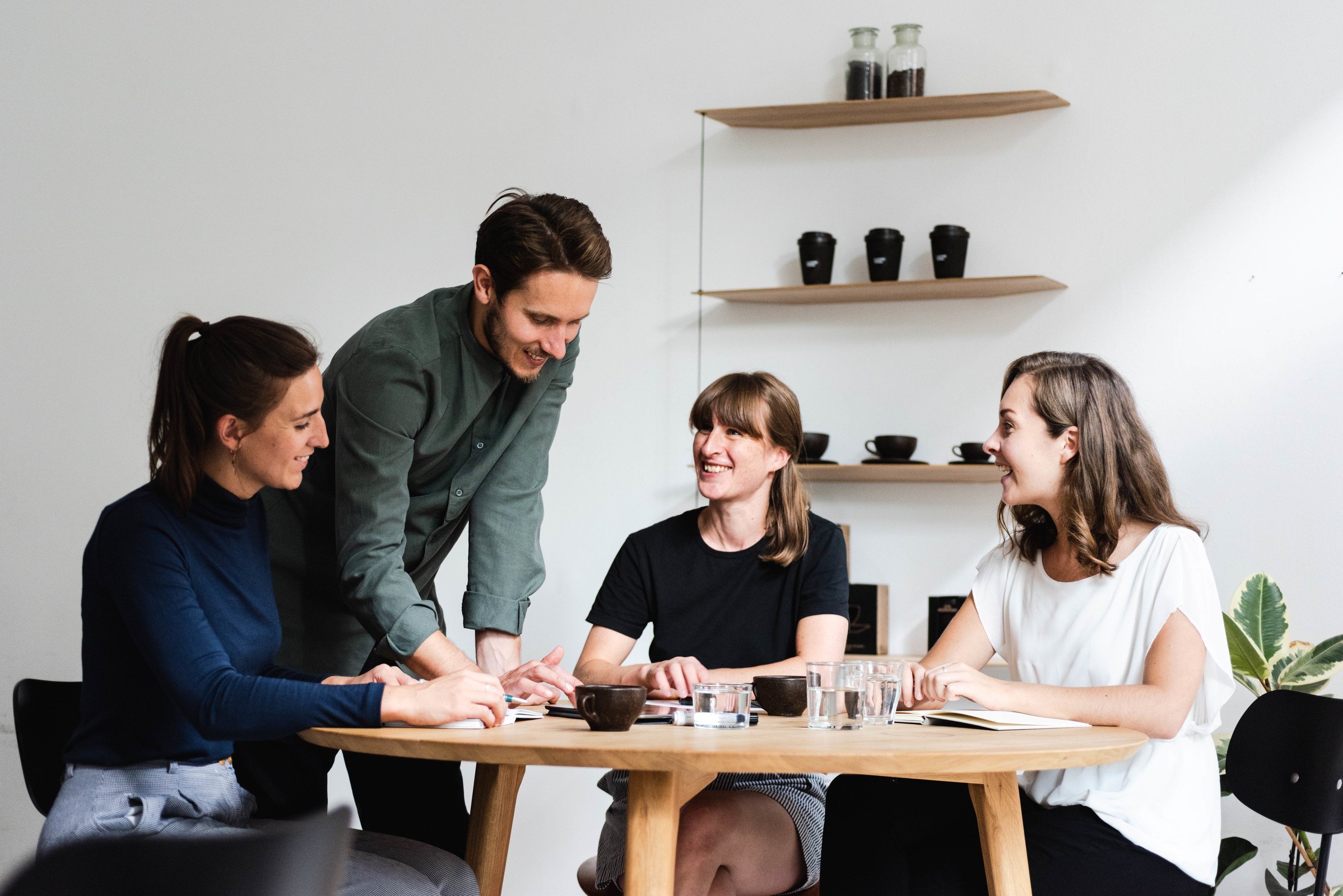 Kaffeeform Büro Mitarbeiter