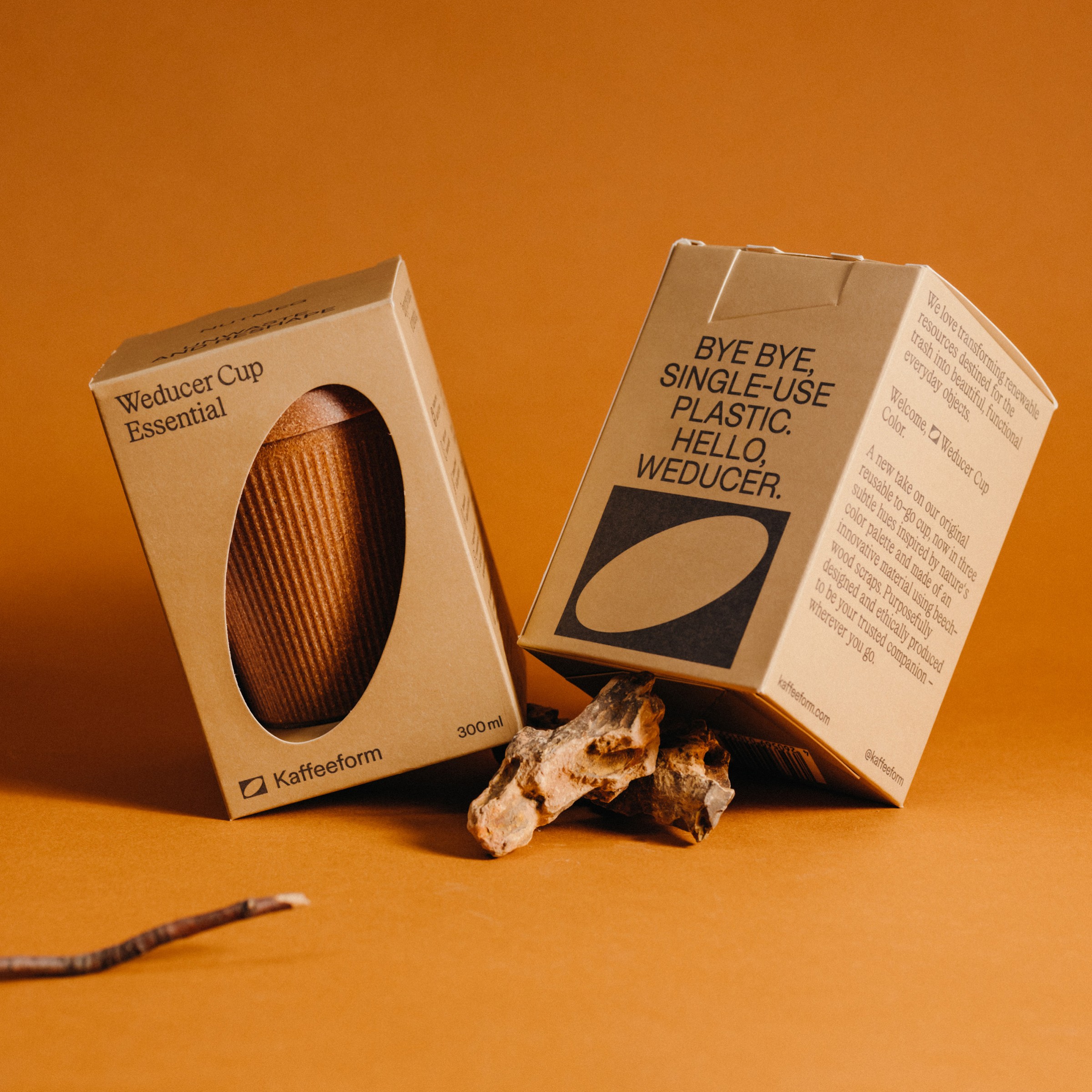 Kaffeeform Weducer Cup Essential nutmeg Verpackung