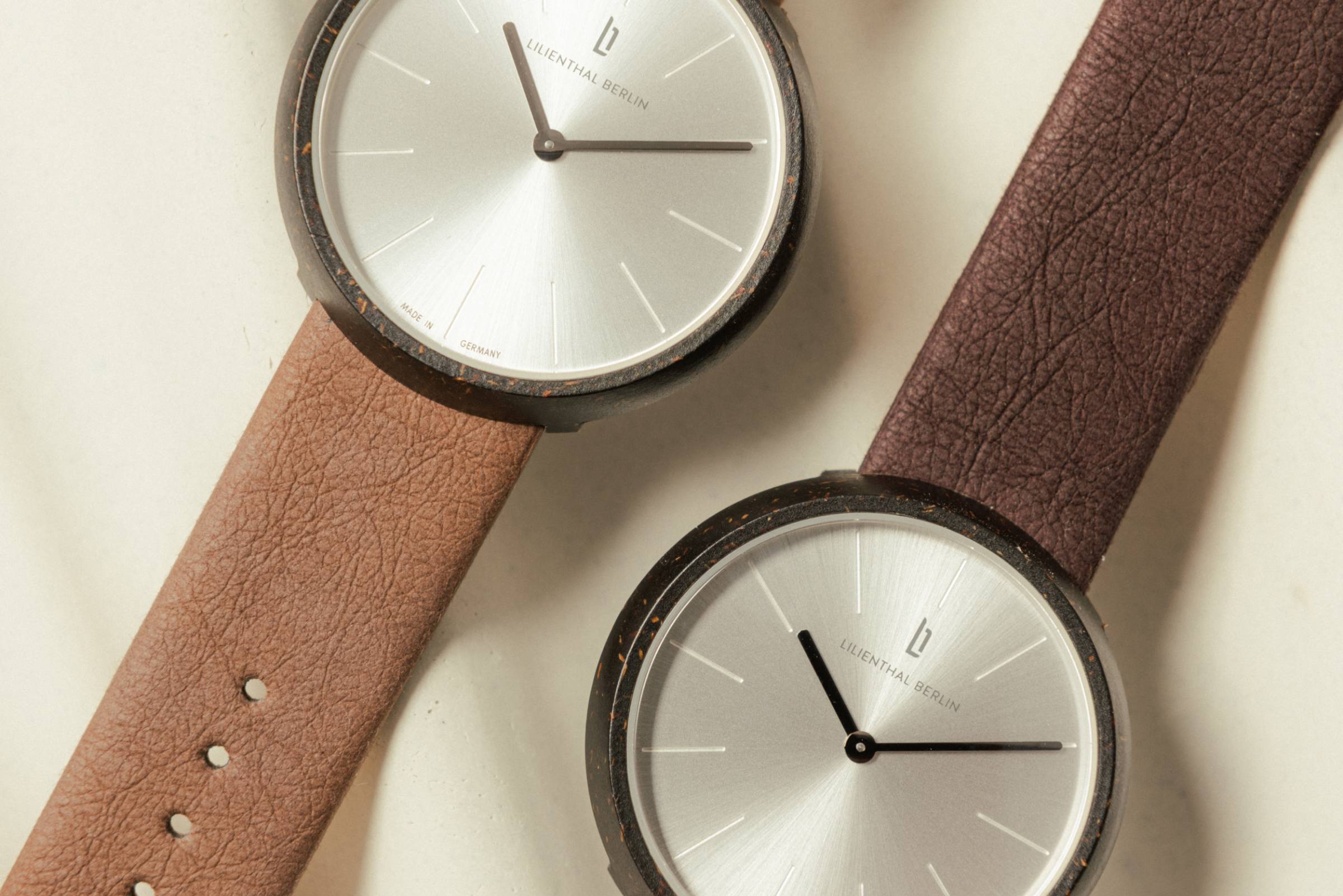 Kaffeeform Coffee Watch Latte braun und dunkelbraun