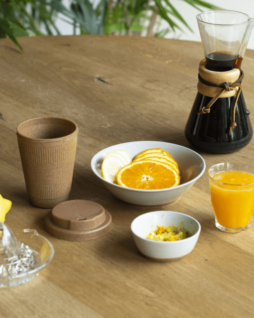 Cold Brew mit Orangensaft